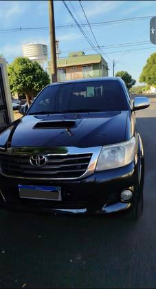 TOYOTA HILUX 3.0 SRV 4X4 CD 16V TURBO INTERCOOLER DIESEL 4P AUTOMÁTICO TOYOTA HILUX 3.0 SRV 4X4 CD 16V TURBO INTERCOOLER DIESEL 4P AUTOMÁTICO